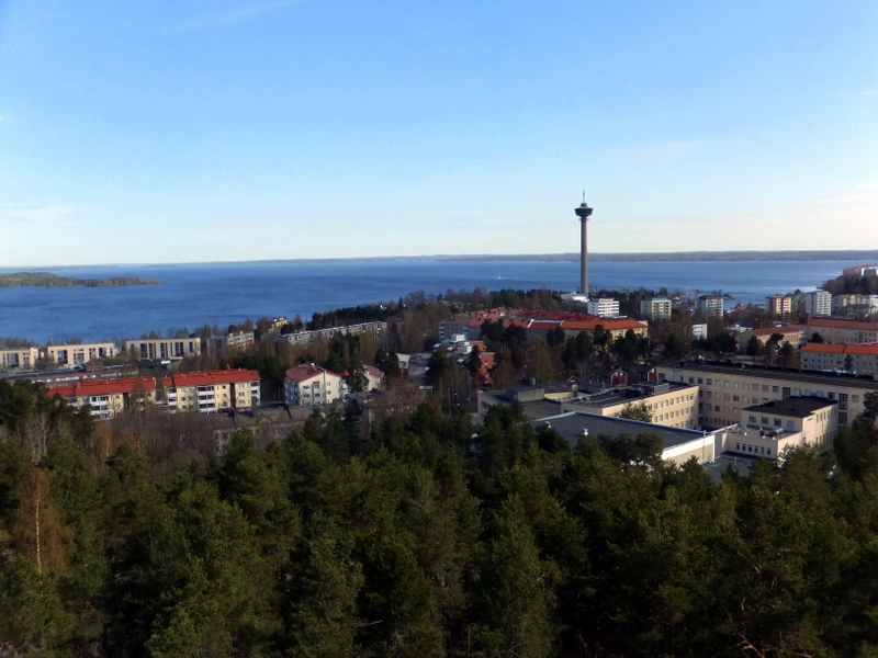 Výhled na Tampere